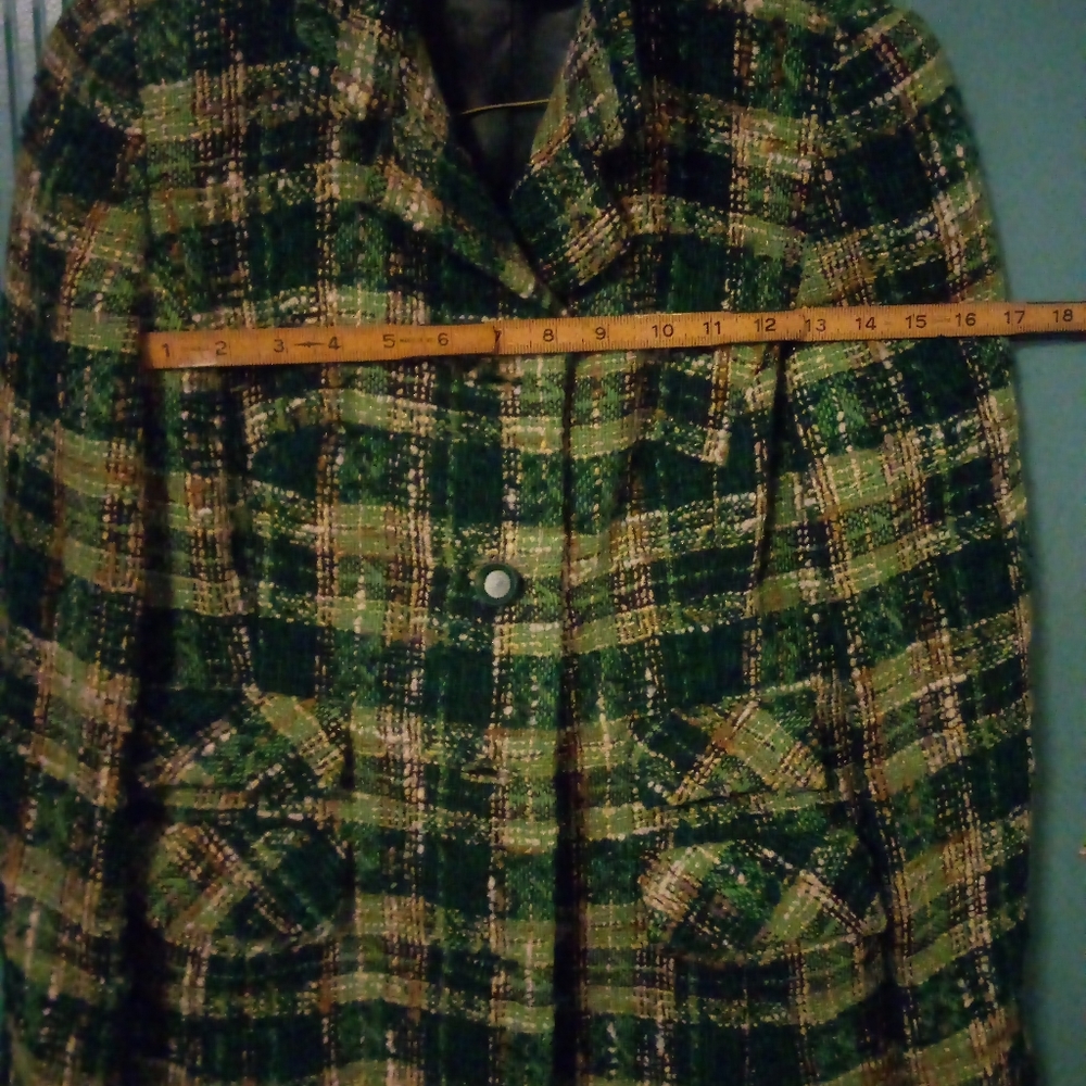 VINTAGE SUIT JACKET SEE MEASUREMENTS PHOTOS SHORT